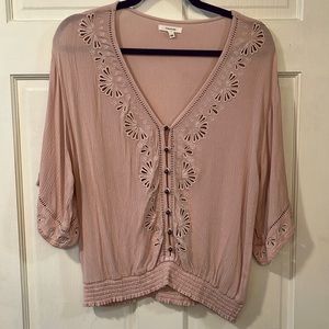Maurices Blush Pink Blouse